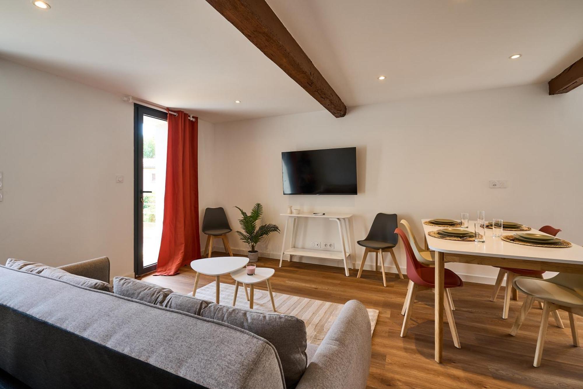 Le Rempart Harmonieux - Triplex Au Pied De La Cite Apartment Carcassonne Luaran gambar