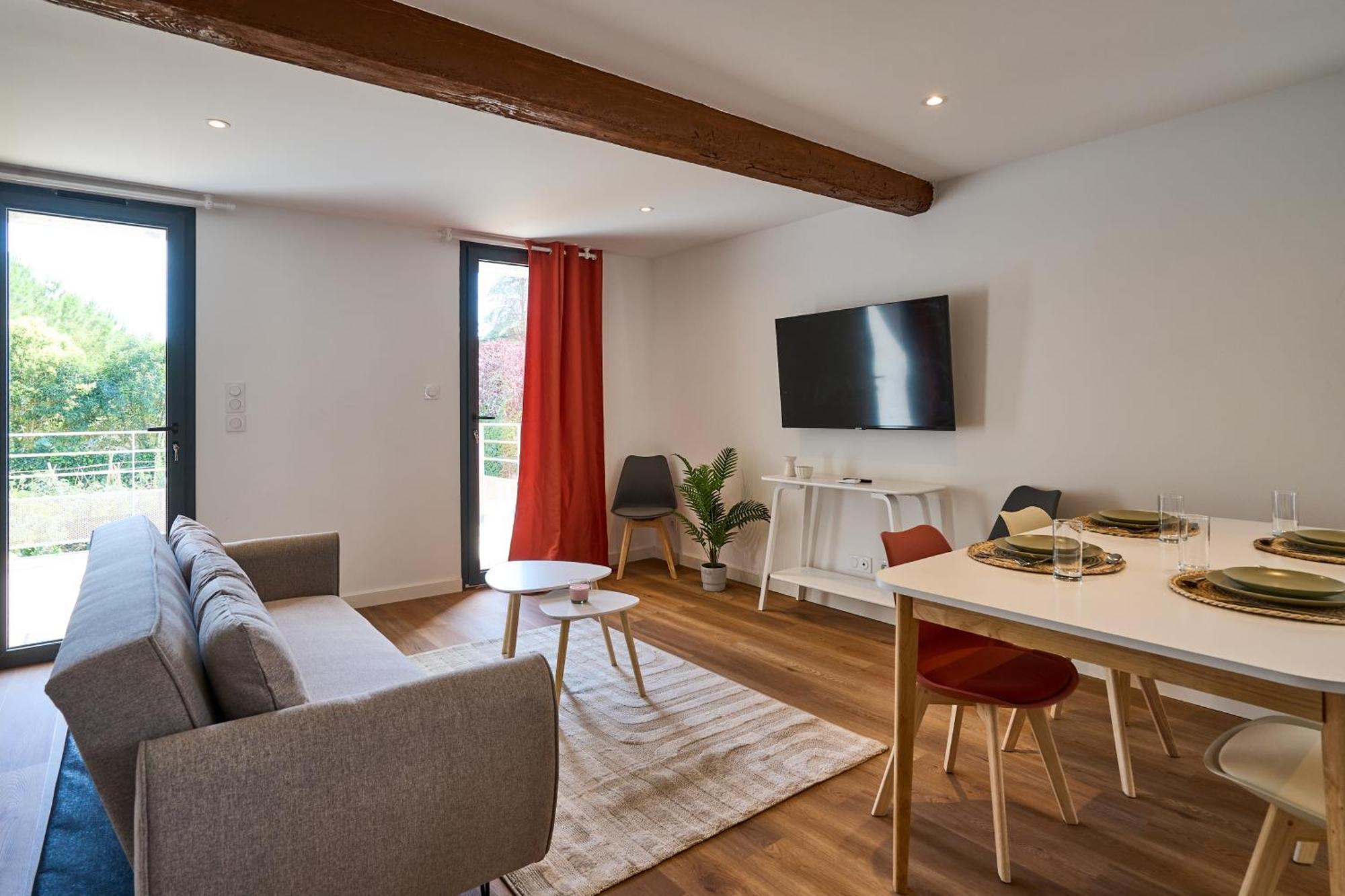 Le Rempart Harmonieux - Triplex Au Pied De La Cite Apartment Carcassonne Luaran gambar